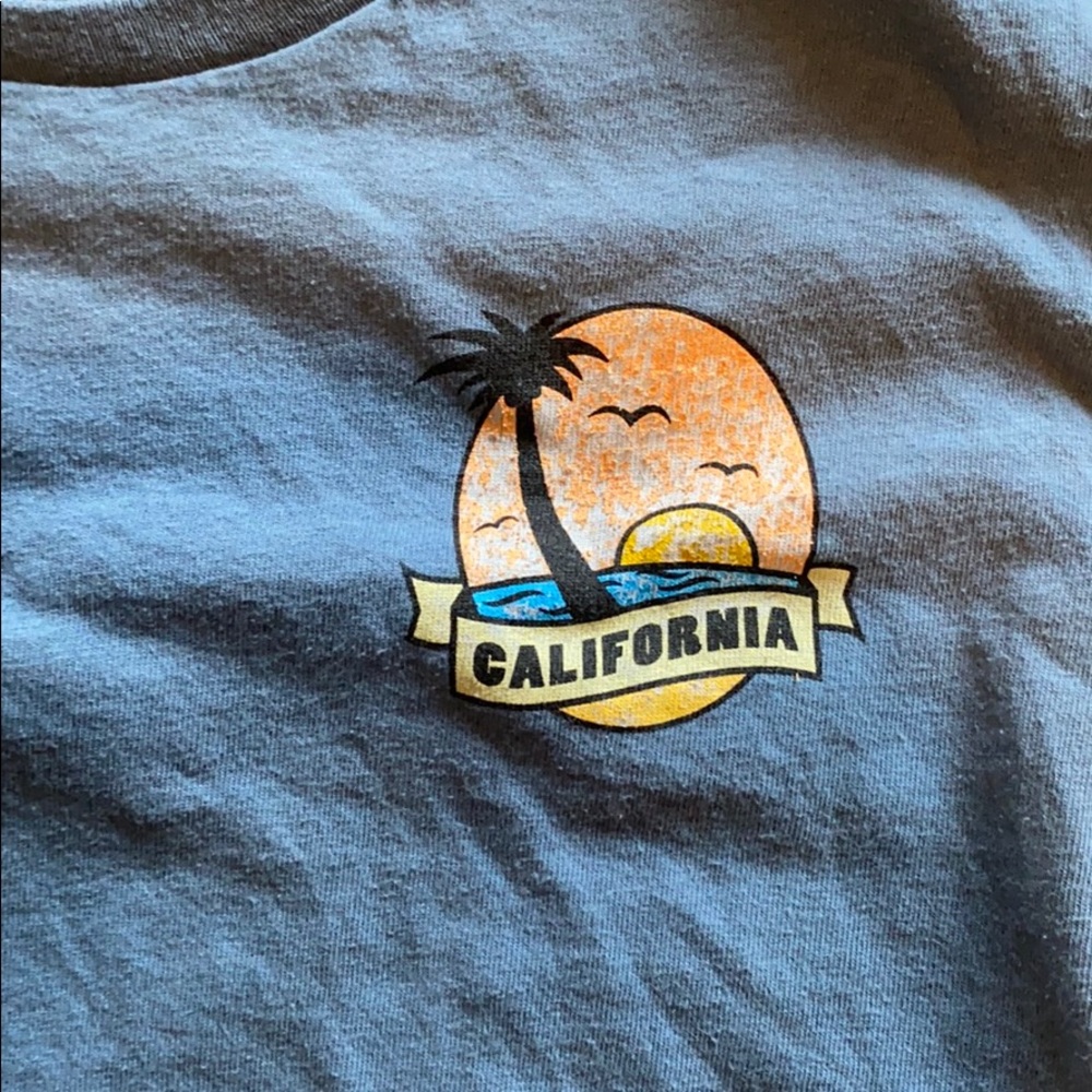 Blue crown blue t-shirt - Picture 3 of 3